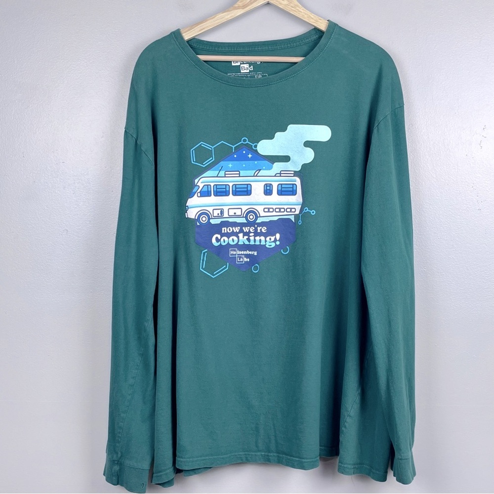 Breaking Bad Men's Loot Wear DX Graphic Print Heisenberg Labs T-Shirt Size 5XL